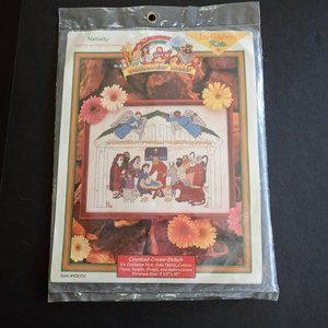 Just Cross Stitch Nativity Beginners‎ Bible Kit